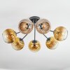 Koyoto Plafonnier, Boule lumineuse 82 cm Or, Clair, 7 lumières