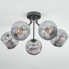 Ripoll Plafonnier, Boule lumineuse Fumé, 5 lumières