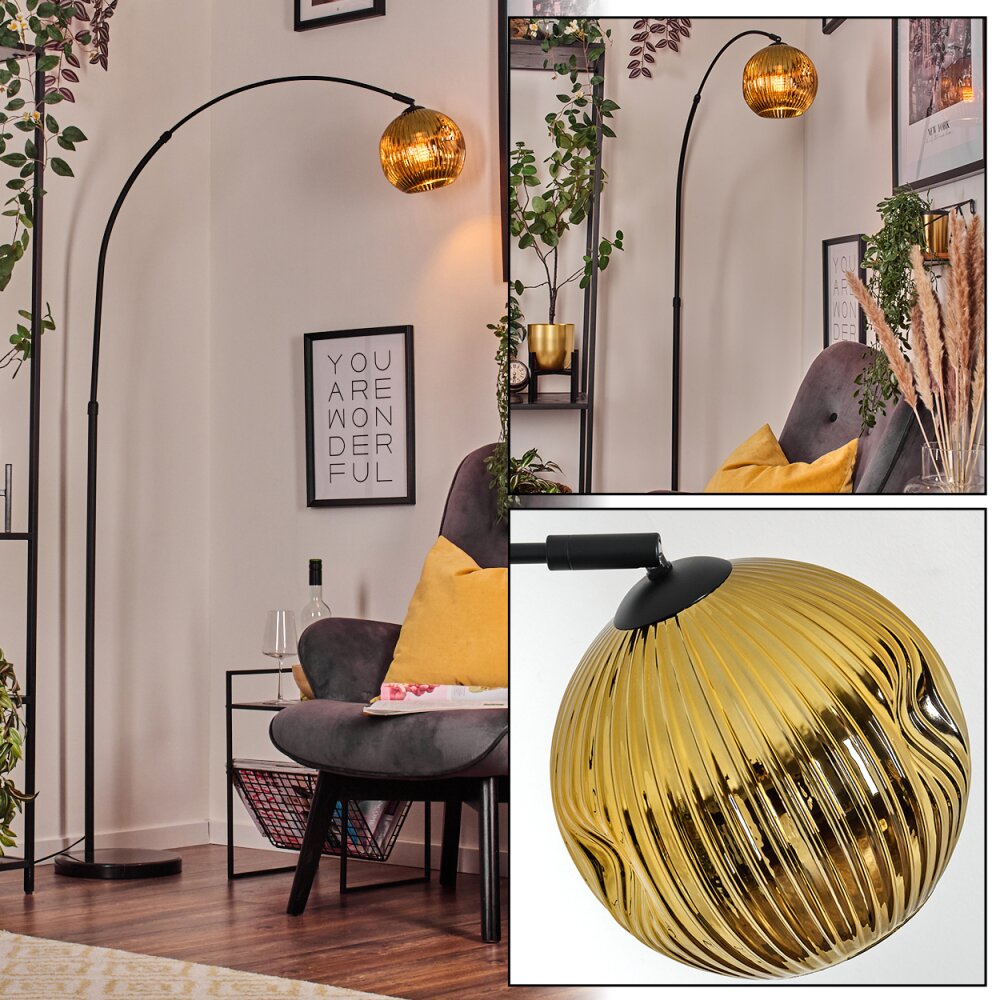 Ripoll Lampadaire Noir, 1 lumière main product photo
