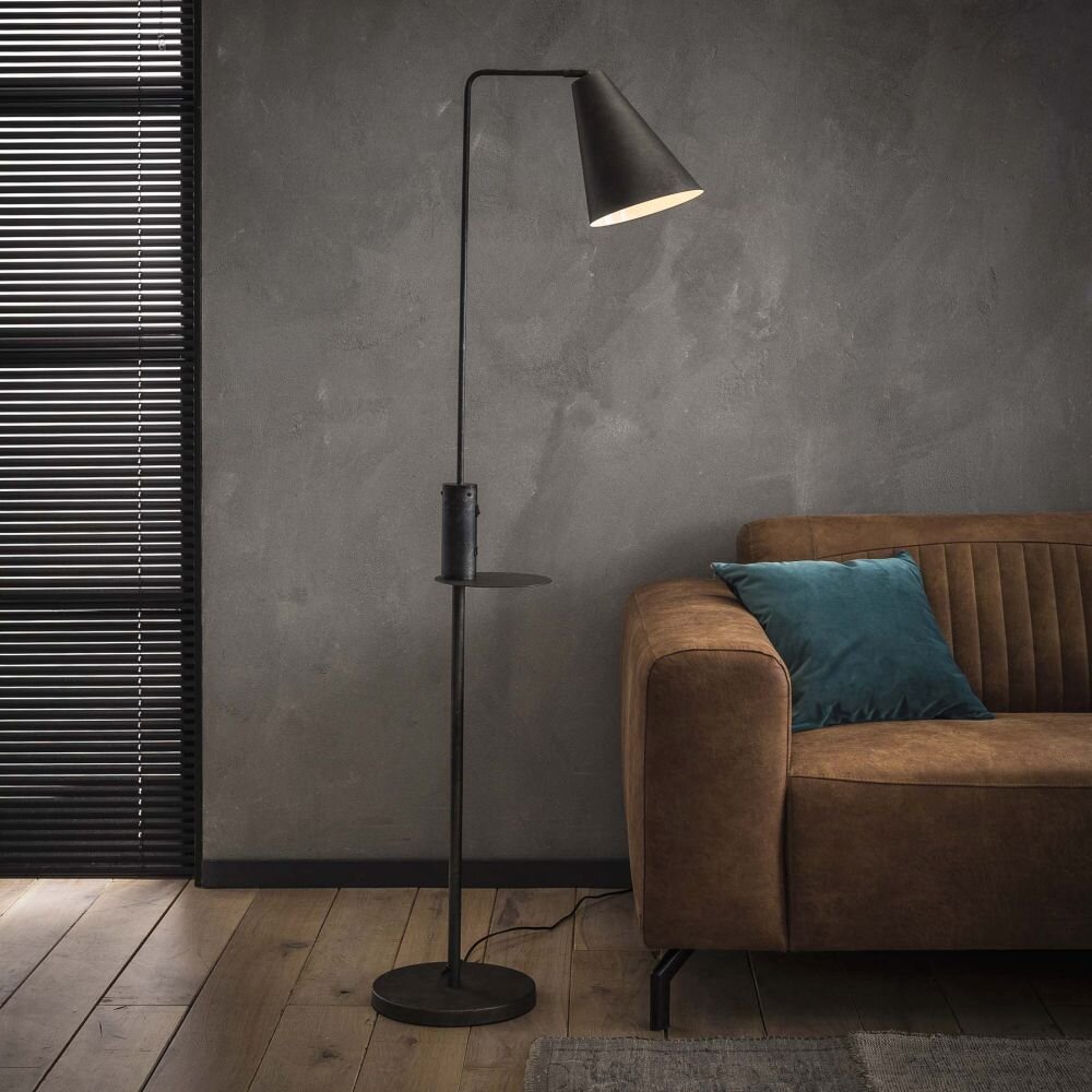 Lampadaire Terwispel Anthracite, 1 lumière main product photo