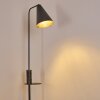 Lampadaire Terwispel Anthracite, Gris, Noir, 1 lumière