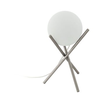 Lampe à poser Eglo CASTELLATO Nickel mat, 1 lumière