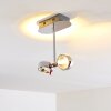 Plafonnier Florenz LED Chrome, 2 lumières