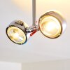 Plafonnier Florenz LED Chrome, 2 lumières