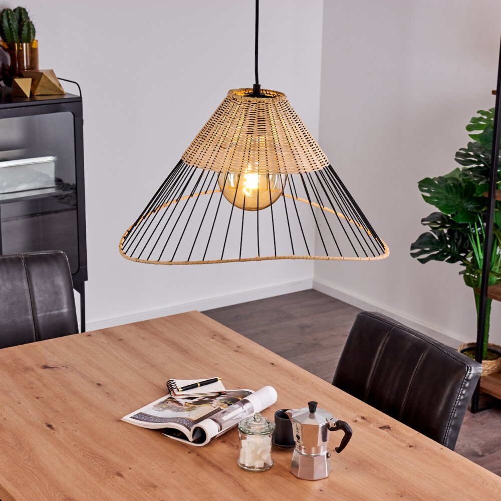 Suspension Shalo Noir, 1 lumière main product photo