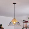 Suspension Shalo Noir, 1 lumière