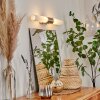 Applique murale Morges Nickel mat, 2 lumières