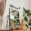 lampe miroir  Morges LED Chrome, 1 lumière