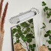 lampe miroir  Morges LED Chrome, 1 lumière