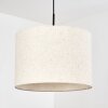 Bassagoda Suspension, Suspension beige, Blanc, 1 lumière