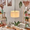 Bassagoda Suspension, Suspension beige, Blanc, 1 lumière
