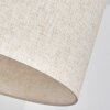 Bassagoda Suspension, Suspension beige, Blanc, 1 lumière