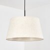 Bassagoda Suspension, Suspension beige, Blanc, 1 lumière