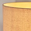 Flemming Suspension, Suspension beige, Blanc, 1 lumière