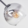 Koyoto Plafonnier, Boule lumineuse 42 cm Ambre, Clair, Fumé, 3 lumières