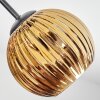 Ripoll Plafonnier, Boule lumineuse Chrome, Or, Cuivré, Fumé, 7 lumières