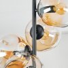 Ripoll Plafonnier, Boule lumineuse Ambre, Clair, 4 lumières