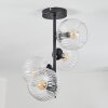 Koyoto Plafonnier, Boule lumineuse 32 cm Clair, 4 lumières