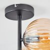 Koyoto Plafonnier, Boule lumineuse Ambre, 4 lumières