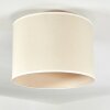 Bassagoda Plafonnier beige, Blanc, 1 lumière
