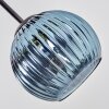 Koyoto Plafonnier, Boule lumineuse 42 cm Bleu, Or, Cuivré, 3 lumières
