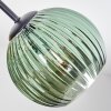 Koyoto Plafonnier, Boule lumineuse 82 cm Bleu, Or, Vert, Clair, 7 lumières