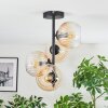 Koyoto Plafonnier, Boule lumineuse 32 cm Ambre, Clair, 4 lumières