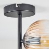 Koyoto Plafonnier, Boule lumineuse 32 cm Ambre, Clair, 4 lumières