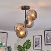 Ripoll Plafonnier, Boule lumineuse Fumé, 4 lumières