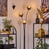 Koyoto Boule lumineuse, Lampadaire Clair, Fumé, 3 lumières