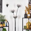 Koyoto Boule lumineuse, Lampadaire Clair, Fumé, 3 lumières