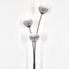 Koyoto Boule lumineuse, Lampadaire Clair, Fumé, 3 lumières