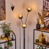 Koyoto Boule lumineuse, Lampadaire Clair, Fumé, 3 lumières
