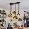 Gastor Suspension, Boule lumineuse, Suspension Or, Clair, 6 lumières