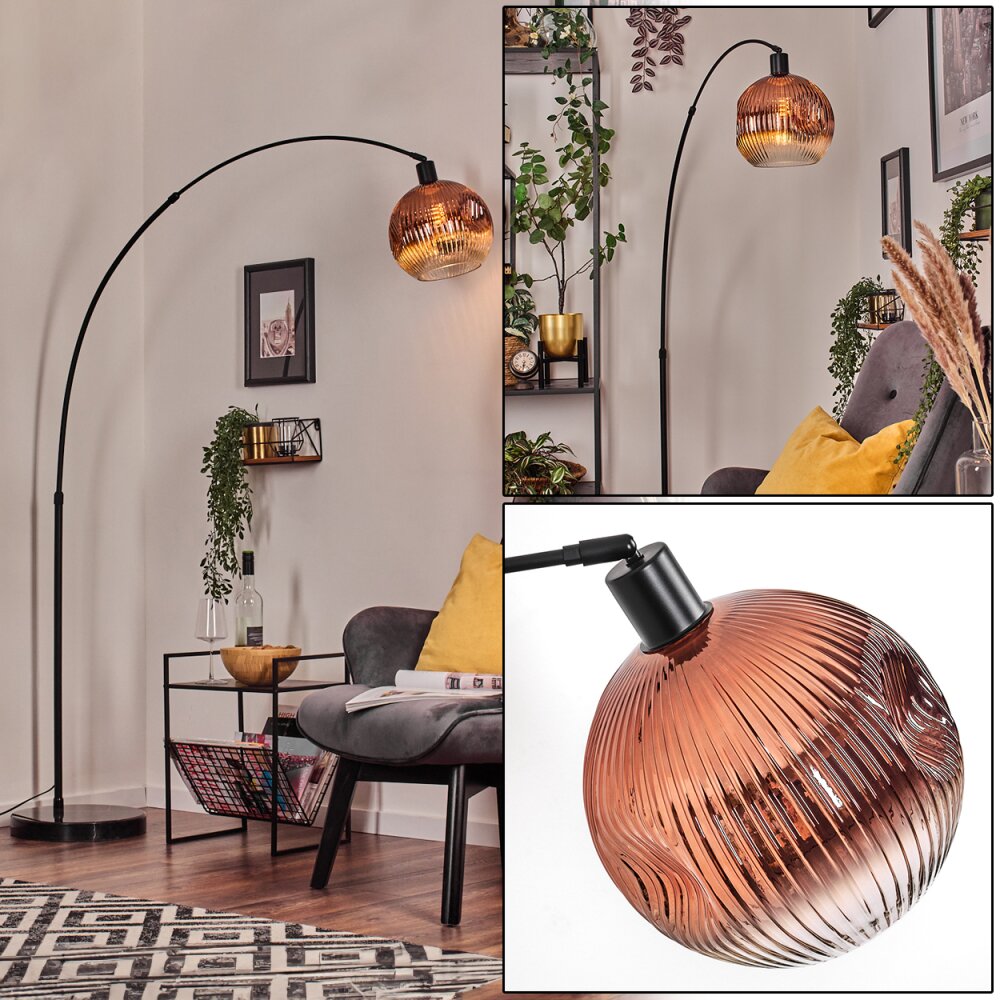 Ripoll Lampadaire Noir, 1 lumière main product photo