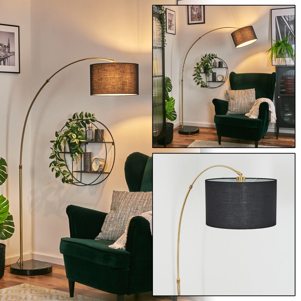 Bassagoda Lampadaire Laiton, Noir, 1 lumière main product photo