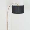 Bassagoda Lampadaire Laiton, Noir, 1 lumière