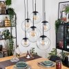 Gastor Suspension, Boule lumineuse, Suspension Clair, 6 lumières