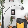 Koyoto Lampadaire, Lampadaires arc Noir, 1 lumière