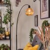 Koyoto Lampadaire Noir, 1 lumière