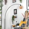 Koyoto Lampadaire Noir, 1 lumière