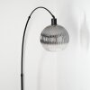 Koyoto Lampadaire, Lampadaires arc Noir, 1 lumière