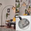 Koyoto Lampadaire Noir, 1 lumière