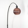 Koyoto Lampadaire Noir, 1 lumière