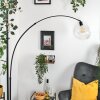 Ripoll Lampadaire Noir, 1 lumière