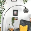 Ripoll Lampadaire, Lampadaires arc Noir, 1 lumière