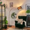Bassagoda Lampadaire Cuivre, Noir, 1 lumière