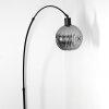 Ripoll Lampadaire Noir, 1 lumière
