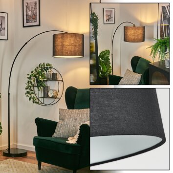 Bassagoda Lampadaire Noir, 1 lumière Bassagoda Lampadaire Noir, 1 lumière