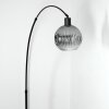Ripoll Lampadaire, Lampadaires arc Noir, 1 lumière